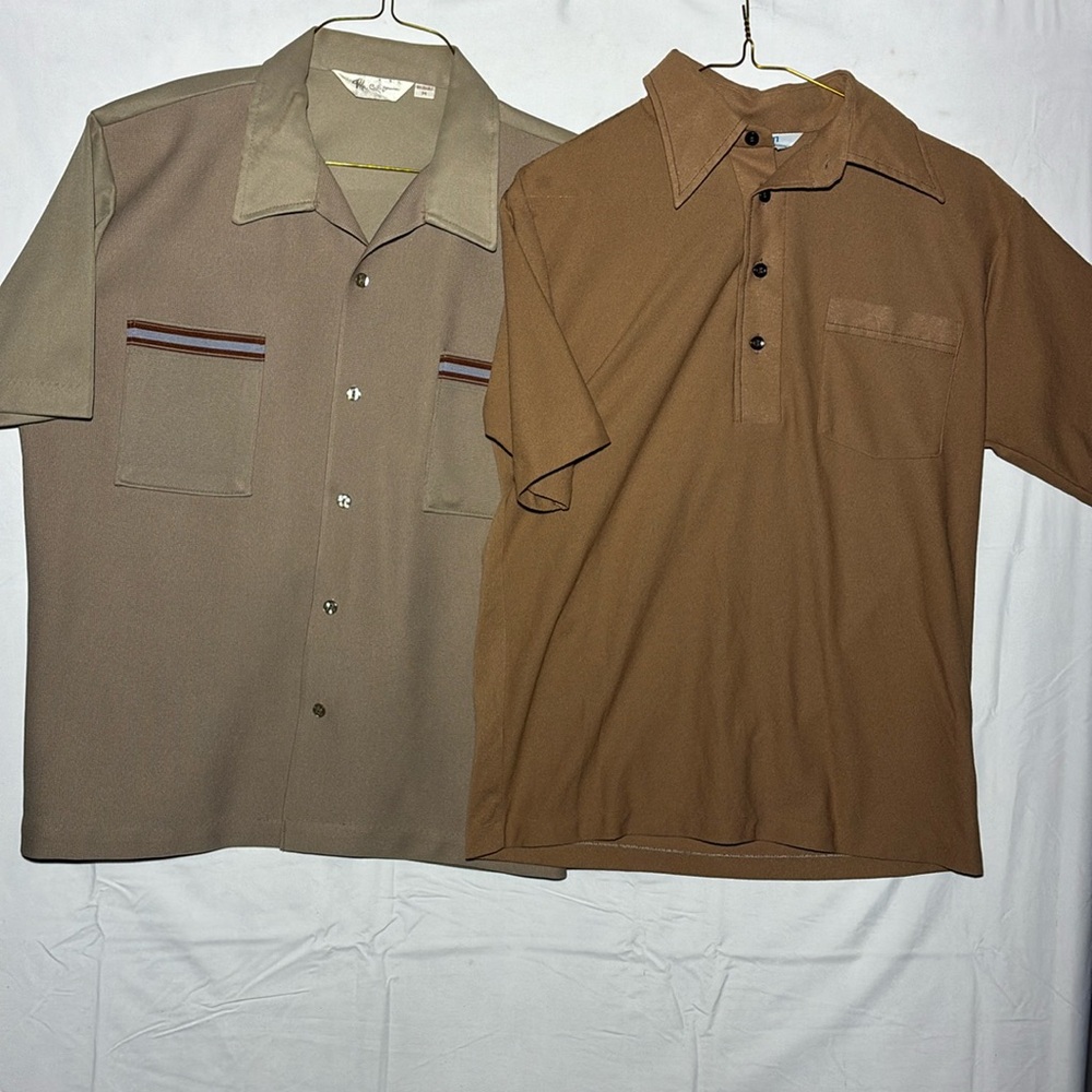 Men's Vintage Brown Puritan & light Brown Mr California Bogo set